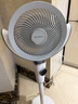 艾美特（AIRMATE）【小暴风PRO】空气循环扇家用大风力摇头电风扇卧室安静轻音小风扇桌面台式节能落地扇电扇 X231 实拍图