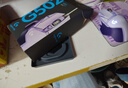 罗技（G） G502 HERO主宰者 有线鼠标 游戏鼠标  g502hero  可配重HERO引擎 礼盒送男友 RGB炫彩灯光 G502H星河紫+鼠标垫 实拍图