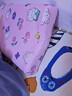 洁丽雅（Grace）儿童记忆棉枕头枕芯宝宝幼儿园午睡枕头3-12岁 花园兔44*27cm 实拍图