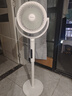 美的（Midea）【3D摇头】直流变频轻音落地空气循环扇家用卧室净化换气扇语音遥控电风扇大风力一级能效GDJ24WYJ 实拍图