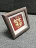 亮丽方4英寸咖啡色相框 桌面摆台 小相框 立体画 个性礼品 生日礼物 桌面小摆件 木制相框 四季平安+咖啡色相框 实拍图