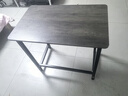 煜柠苑 电脑桌台式家用简约卧室长条桌学生写字学习桌子书台桌办公大桌 加固升级-黑架灰橡木-80*50高74 实拍图