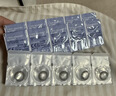 强生安视优美瞳日抛彩色近视隐形眼镜30片装 灰金炫闪400度 实拍图