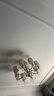 欧塞高亮led灯泡大小螺口梅花玉米泡家用节能灯泡欧美式吊灯三色光源 E14小螺口 梅花泡 24W白光 实拍图