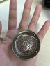 然也保温杯定制双层纯钛保鲜抑菌便携男女士曜石黑480ml PQTB-507 实拍图