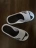 回力运动拖鞋男浴室内户外不易滑厚底凉拖鞋HL39391白黑色43-44码 实拍图