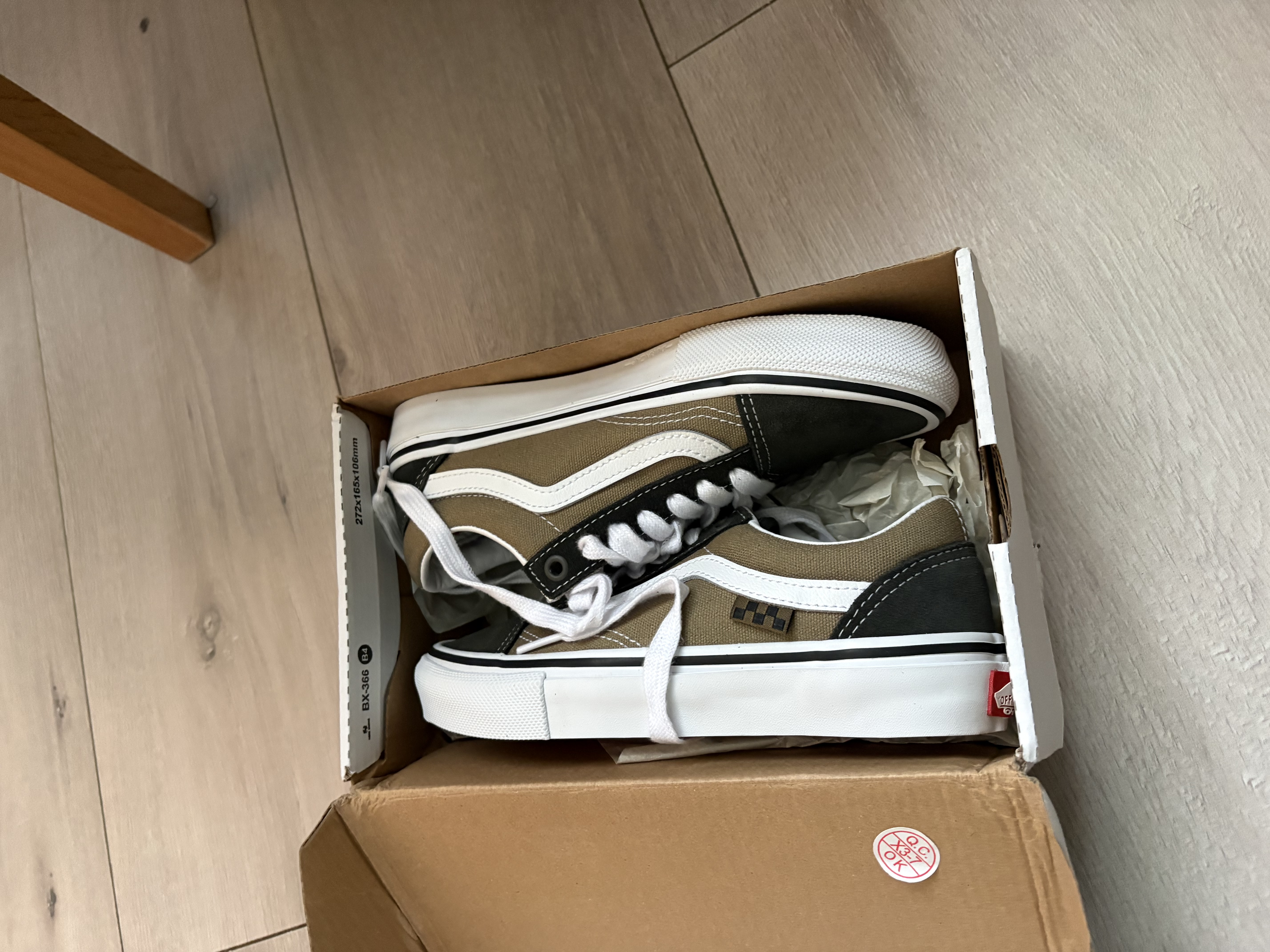 【95成新】VANS范斯男女鞋Skate Old Skool经典低帮运动休闲鞋滑板鞋帆布鞋 35   实拍图