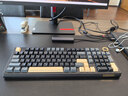 京东京造JZ990Pro三模无线蓝牙有线办公游戏键盘电竞PBT键帽RGB送男友独立数字区续航外设机械键盘鎏金黑 实拍图