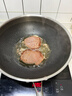 炊大皇炒锅304不锈钢有钛炒菜锅煎锅平底不粘炒锅32cm 可立可视盖不挑灶 实拍图