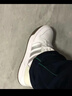 adidas ENTRAP美式校园风运动少年感复古篮球风板鞋男女阿迪达斯   白色/浅蓝/灰色   36 实拍图