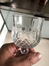 【京东物流】冰川纹玻璃杯时尚潮流ins风果汁杯酒杯水杯 浮雕玻璃酒杯 190ml1只 实拍图