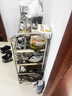 不锈钢鞋架多层家用门口简易鞋柜收纳宿舍神器架子新款出租屋加粗 四层长75宽24【高67厘米】 实拍图