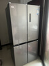 美的（Midea）慧鲜480升双变频一级能效十字四开门双开对开门超薄家用电冰箱风冷大容量国家补贴 BCD-480WSPZM(E) 实拍图