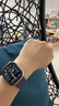 Apple/苹果 Watch S11 智能手表GPS款42毫米银色铝金属表壳雾紫色运动型表带S/M MEUT4CH/B 实拍图