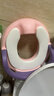 马博士 儿童马桶圈坐便器女宝宝马桶垫婴儿坐便圈尿盆便盆粉色H2004 实拍图