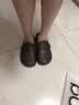 朴西厚底包头半拖女士夏外穿洞洞鞋 棕色  39-40 实拍图