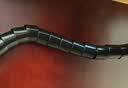 山泽包线管束线管 1.5米 直径40mm 电线收纳管理线器 固定整理绕线器电脑汽车电源线保护套LX-40 实拍图