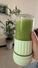 九阳（Joyoung）【生日礼物】榨汁杯 家用小型便携榨汁机 水果果蔬果汁机 辅食机搅拌杯多功能自动清洗LJ325绿  实拍图