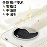 Smorss 适用华为mate60pro手机壳 mate60pro+保护套亲肤液态硅胶全包防摔超纤植绒防指纹男女软壳 果冻白 实拍图