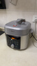 美的（Midea）【国家补贴】浓香小飞侠电压力锅有钛0氟0涂层双胆高压锅5L智能预约家用煲汤4-6人煮饭煲E5825N 实拍图