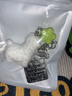 清凉冰透感苹果植绒小狗小猫手机链夏季多巴胺手机包包挂件 幸运小羊毛绒手机链 实拍图