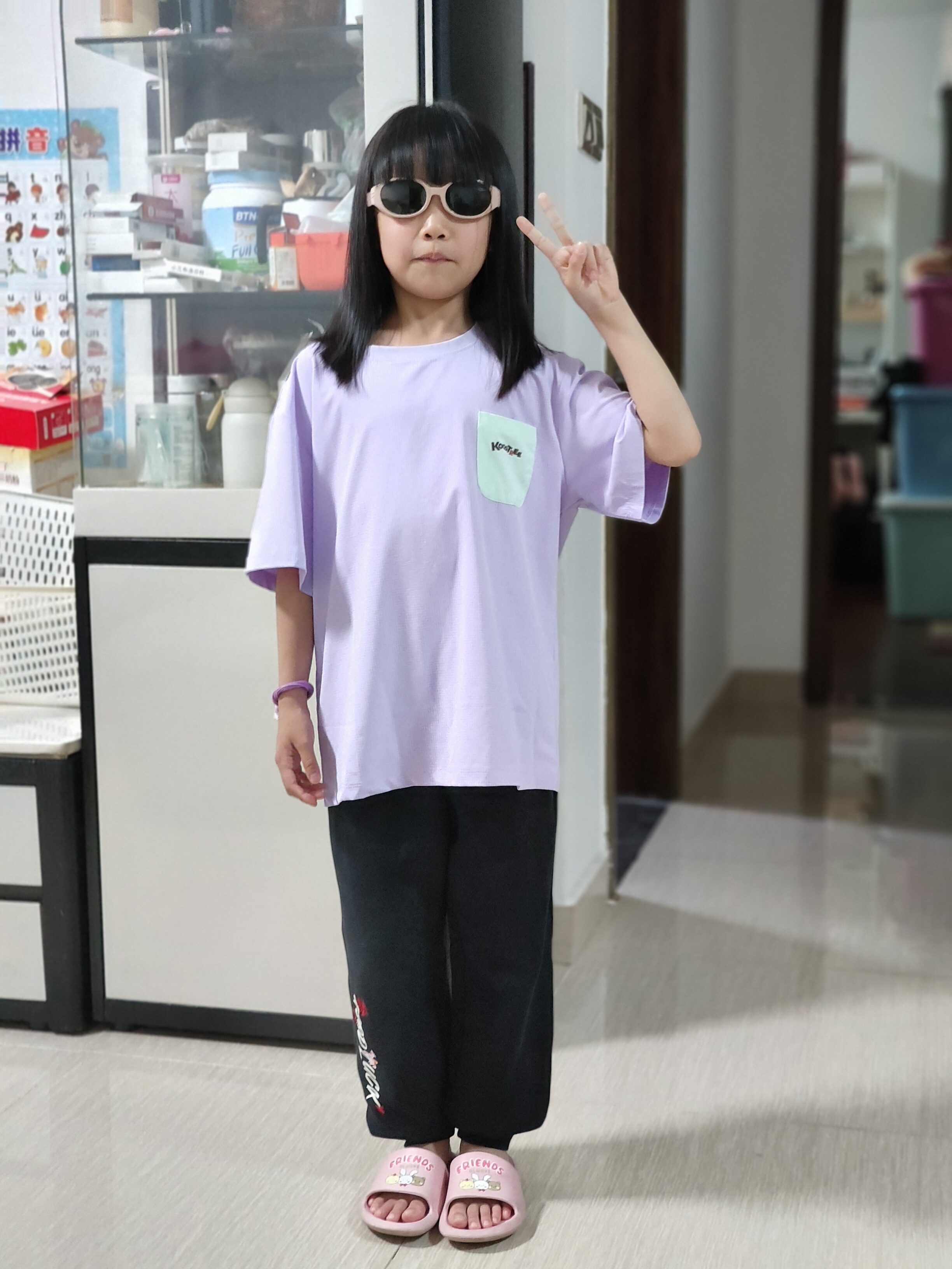 Kocotreekk树儿童墨镜防紫外线宝宝太阳镜男女童时尚发箍镜亲子搭配 实拍图