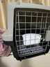 波奇多 宠物航空箱大号(建议40斤内)带轮子 猫狗大容量空运箱托运航空箱 实拍图