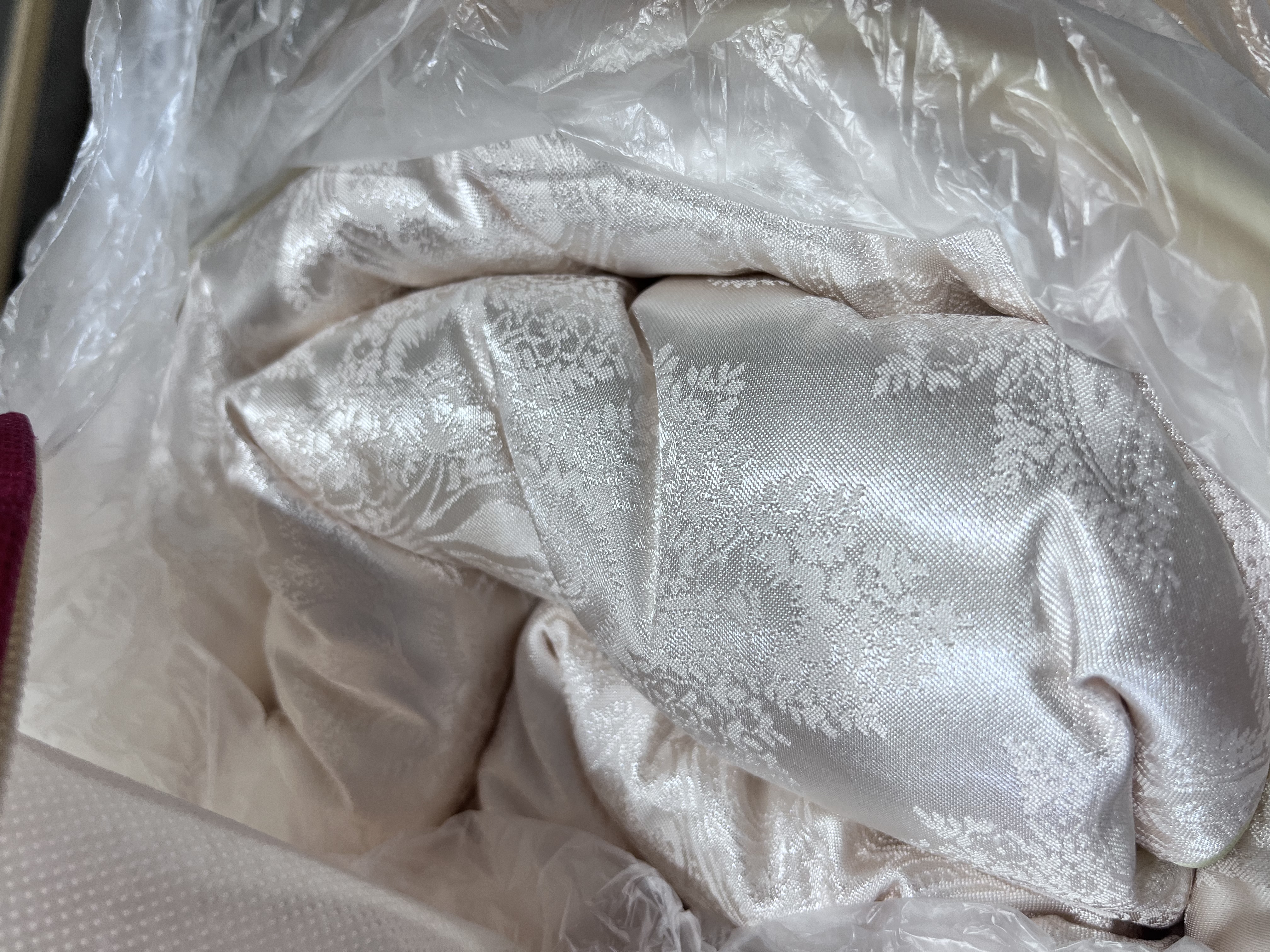 无印良品被子春秋被芯桑蚕丝被家用单人被 约5斤150*200cm 米金 实拍图