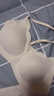 ubras花瓣杯软支撑文胸罩细肩带女士内衣女无钢圈聚拢燕麦奶-背勾L 实拍图