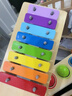 Hape(德国)婴幼儿童玩具八音琴手敲木质琴宝宝乐器早旋律敲琴台E0305 实拍图