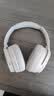 兴戈（SIMGOT）空屿EH500 深度ANC主动降噪头戴式蓝牙耳机5.4双金标HIFI高音质高解析可折叠 灰羽白+耳机收纳包/黑色 实拍图