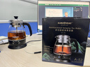 金灶（KAMJOVE） 养生壶煮茶器喷淋式煮茶炉白茶壶黑茶壶办公室家用蒸汽煮茶壶1L 黑色 1L 实拍图