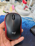 罗技（Logitech）M185鼠标 无线鼠标 办公鼠标 对称鼠标 黑色红边 带无线2.4G接收器 实拍图