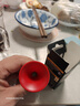 洛克兄弟（ROCKBROS）自行车电喇叭铃铛通用公路车山地车电动车儿童车警示响铃 红色 实拍图