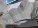 浪莎袜子男纯棉夏季 薄款7A抗菌网眼透气男袜商务休闲男士中筒棉袜 实拍图