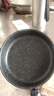 【亏本清仓】韩式麦饭石色不粘锅平底锅铁锅电磁炉不带盖 黑色小煎锅 16cm 实拍图