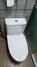 九牧（JOMOO）马桶家用暴风大冲力抗菌釉面一键快拆盖板除臭抗菌坐便器 金榜爆款年销超10万+11173 305坑距【290-390以内选择】 实拍图