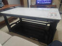 焱魔方25年新款轻移动电热取暖桌双升降电炉长方形烤火桌家用多功能烤火炉电暖炉烤火茶几电烤桌电暖桌 1.3米无烹饪轻移动+语音双升降+上下发热+脚踏 送保暖罩+全国联保+送货上楼 实拍图