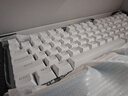 惠普（HP）GK200机械键盘有线办公游戏键盘 20种背光灯效 87键电竞键盘鼠标套装电脑外设键鼠 皎月白【青轴】冰蓝光 实拍图