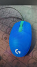 罗技（G）G102第二代游戏鼠标 RGB流光灯效鼠标 轻量化  游戏级8000DPI传感器 黑色 200-8000DPI 实拍图