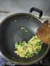 炊大皇炒锅304不锈钢有钛炒菜锅煎锅平底不粘炒锅32cm 可立可视盖不挑灶 实拍图