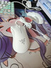 雷蛇（Razer）炼狱蝰蛇标准版有线鼠标 人体工学  电竞游戏 右手通用型 吃鸡/LOL/CS GO游戏鼠标 白色 实拍图