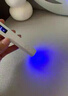 一只柚手持美甲灯一字灯速干穿戴指甲灯光疗灯固态胶甲油胶便携烤灯 实拍图