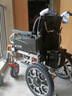 护卫神电动轮椅全自动老人专用可折叠智能防翻代步车手推车680大霸王 【6】低靠背/40安锂电池/电助力推行 搭载“专利防翻系统” 实拍图
