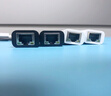 毕亚兹 USB3.1转网口 双口2.5G网卡Type-C转RJ45千兆有线换器苹果Mac笔记本电脑外置网络转接头 实拍图