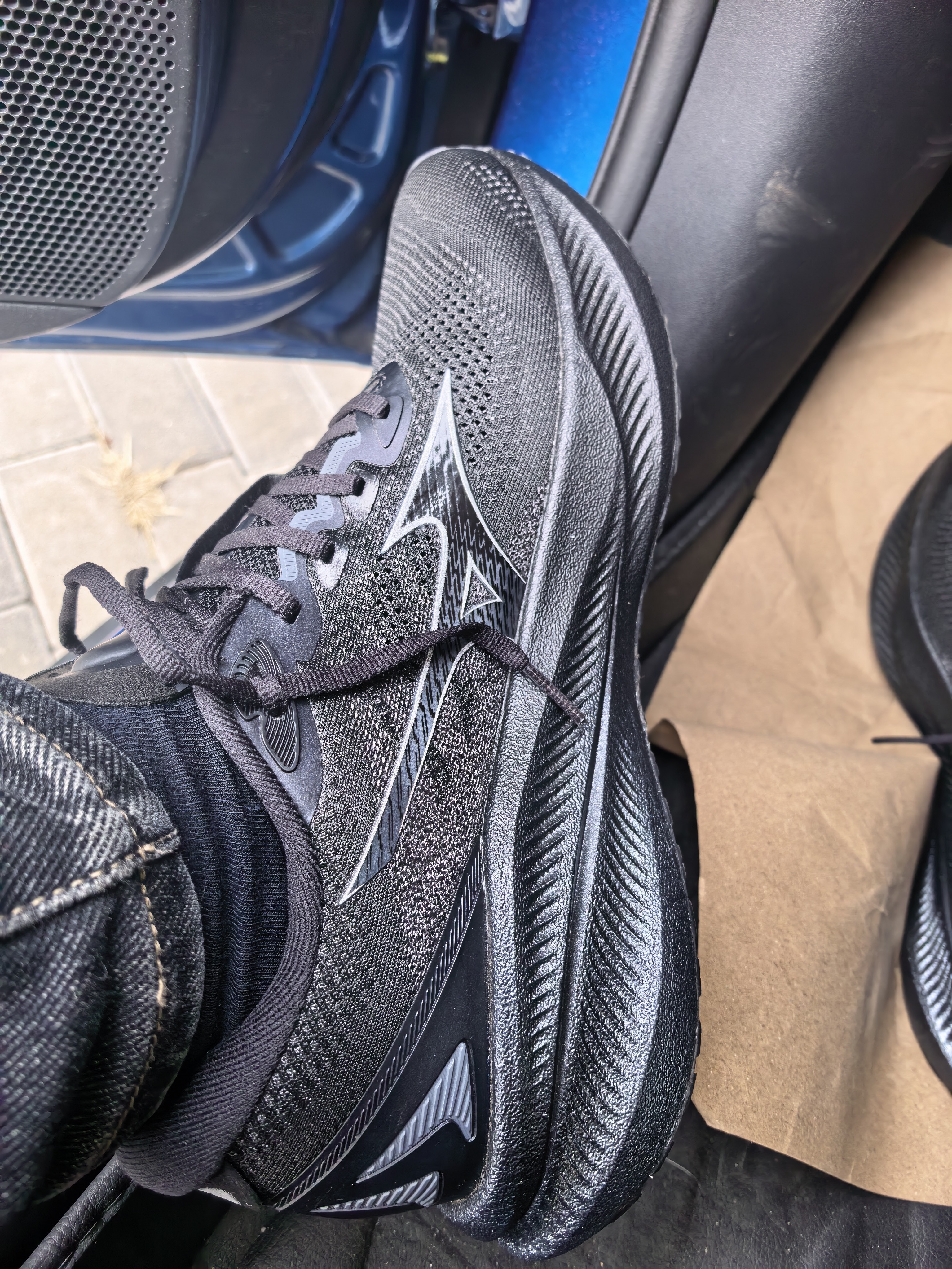 美津浓（MIZUNO）进阶厚底回弹缓震户外休闲专业运动跑步鞋ASTRO PLUS II 实拍图
