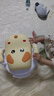 小哈伦儿童马桶宝宝坐便器婴幼儿尿盆小孩坐便器小便器双软垫柠黄0-6岁 实拍图