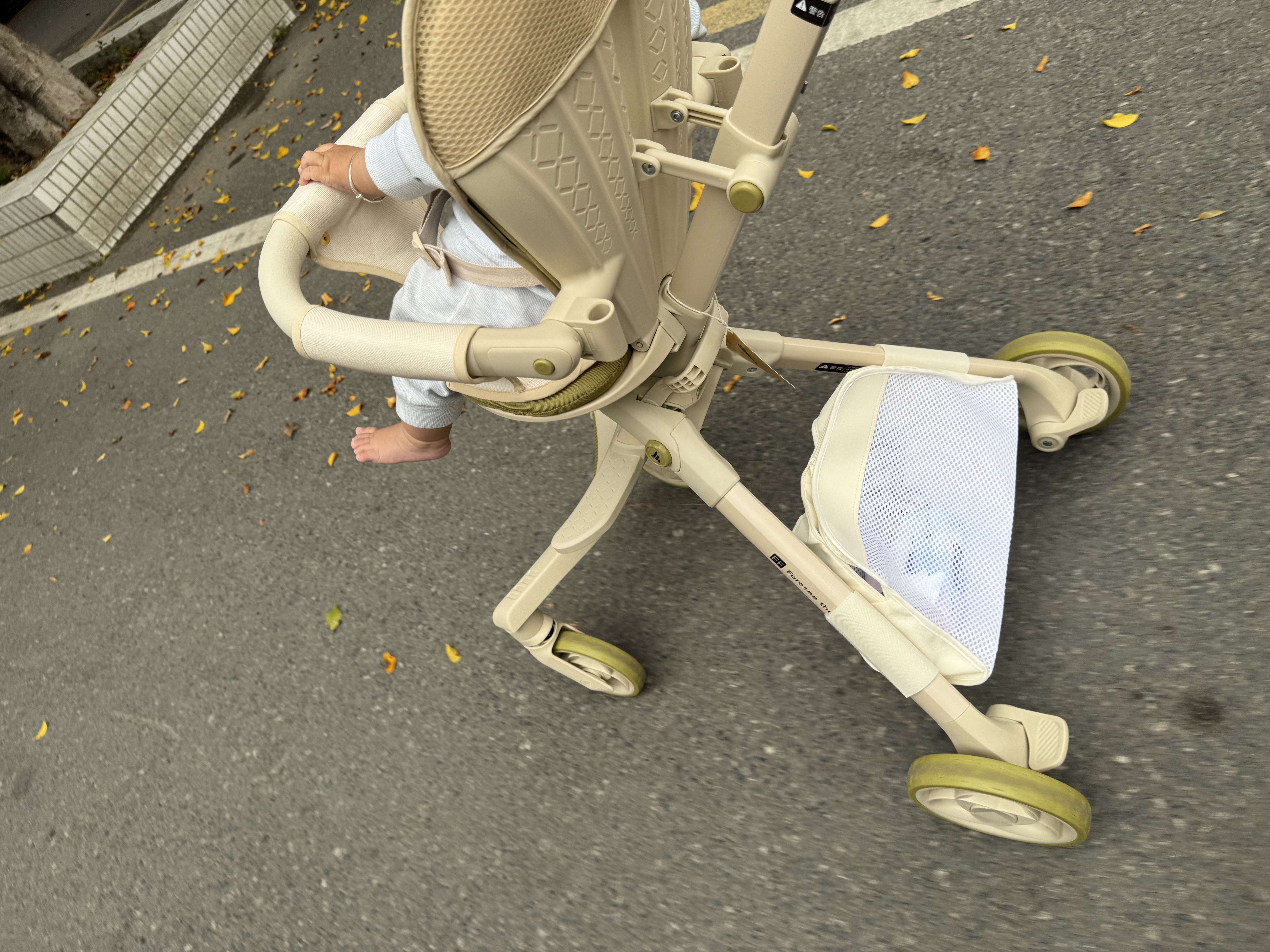 FF遛娃神器婴儿推车可坐可躺轻便可折叠宝宝溜娃口袋推车减震高景观 实拍图