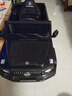 福儿宝奔驰授权大G儿童电动车玩具车可坐人四轮带遥控越野小孩宝宝送礼 四驱黑+减震器+后备箱+高低门+皮座+防爆软胎 实拍图
