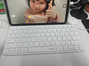 雷柏（Rapoo）E9000G升级款 78键无线/蓝牙多模键盘 刀锋超薄紧凑便携无线键盘 电脑笔记本商务办公键盘 白色 实拍图